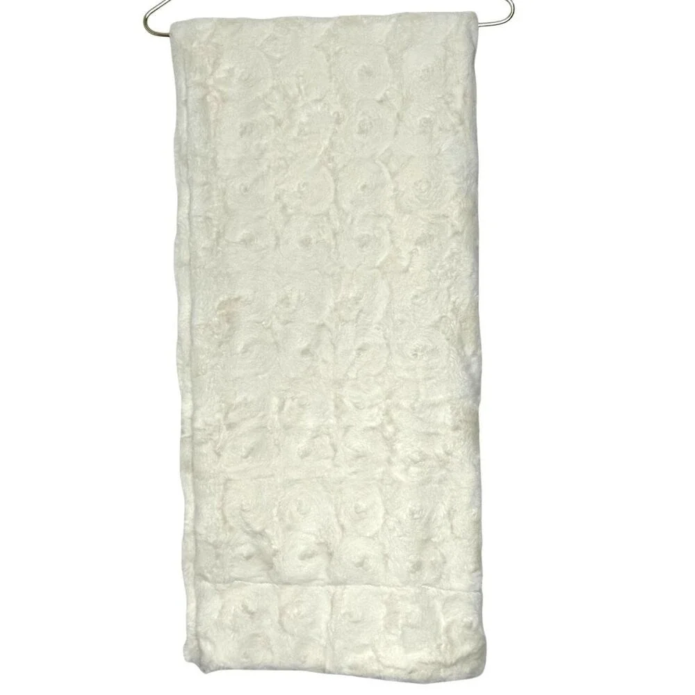 Pier 1 Imports Faux Fur Swirl Throw‎